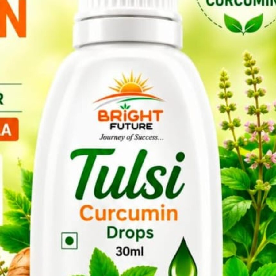 Bright Future Tulsi Curcumin Drops 30 ml